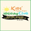PRE REGISTRATION - Kid's Holiday Club - FREE! (7-11 year olds)